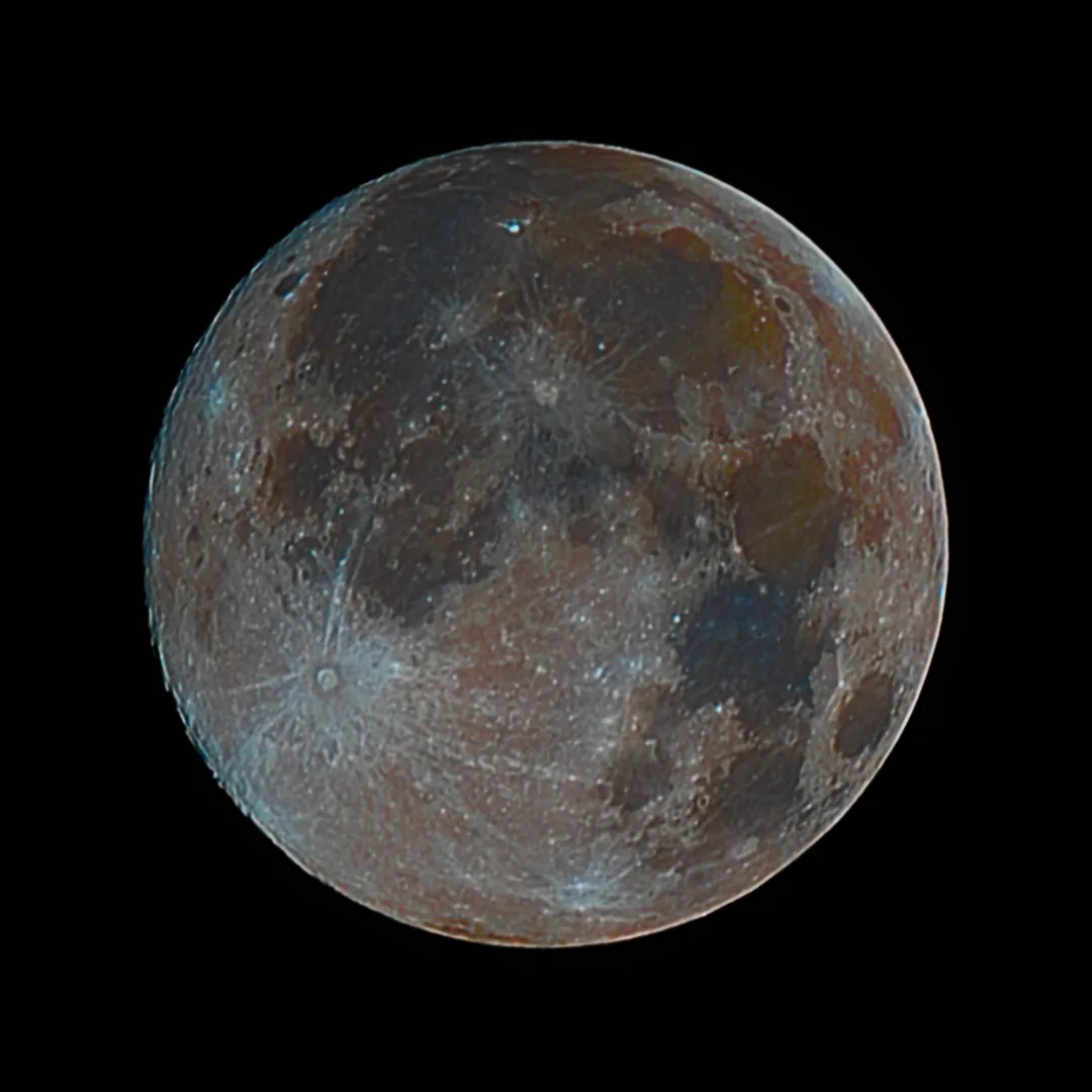 Moon in Color